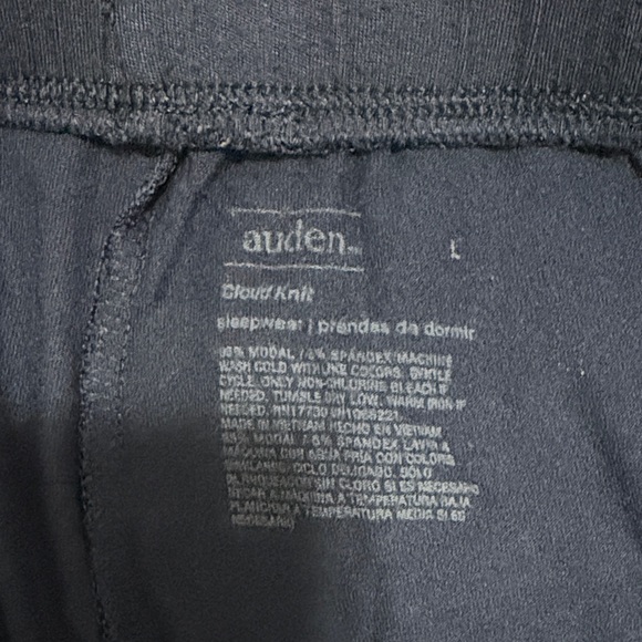 Auden Women’s Cloud Knit-Navy Blue Pajama Set - Picture 4 of 9